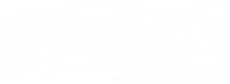 visão ímpar design imagem referente a logo horizontal branca da sonnoru´s escola de música